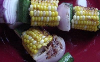 Grilled Sweet Corn Kabobs