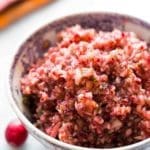 Sweet Tango Apple and Cranberry Salsa