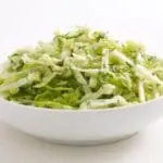 Cabbage-Kohlrabi Slaw with Salsa Verde