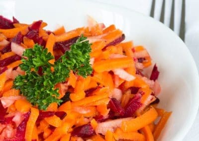 Carrot, Apple and Beet Salad