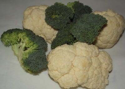 Cauliflower or Broccoli