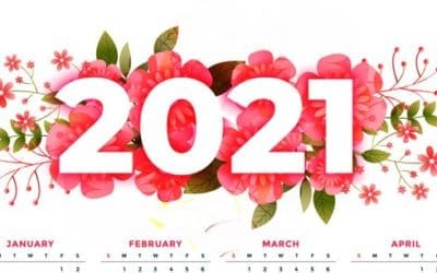 2021 Calendar of Events