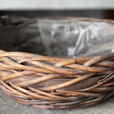 Wicker Planter Basket