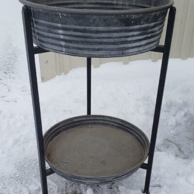 Circle Metal 2 Tier
