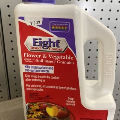 Eight Flower And Vegetable Soil Insect Granules 3Lb