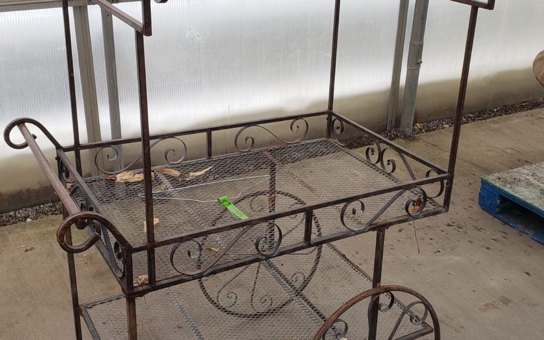 Flower Cart Iron