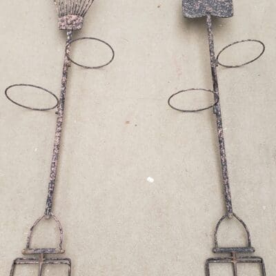 Stake Planter Shovel & Rake