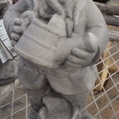 Gnome Statue Watering Can