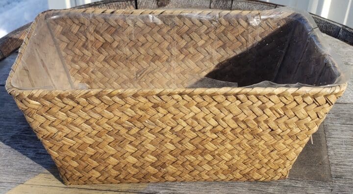 Wicker Planter Rectangle