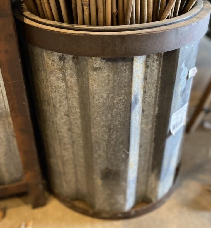 Circle Metal Planter Small