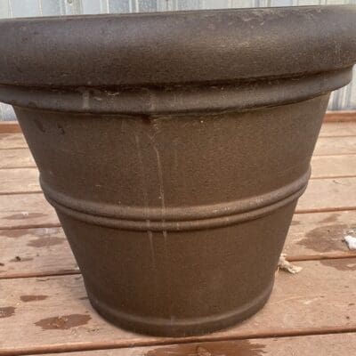 13.5" Round Bronze