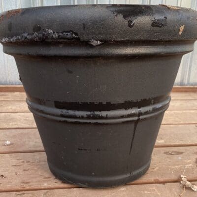 13.5" Round Black