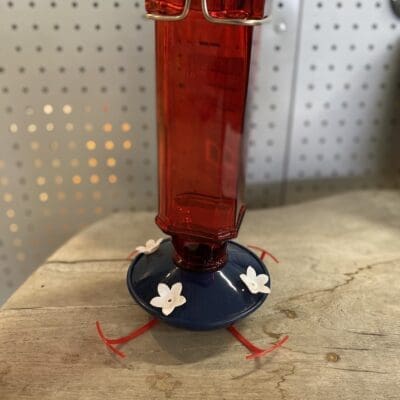 Hummingbird Feeder Vintage Rw&B