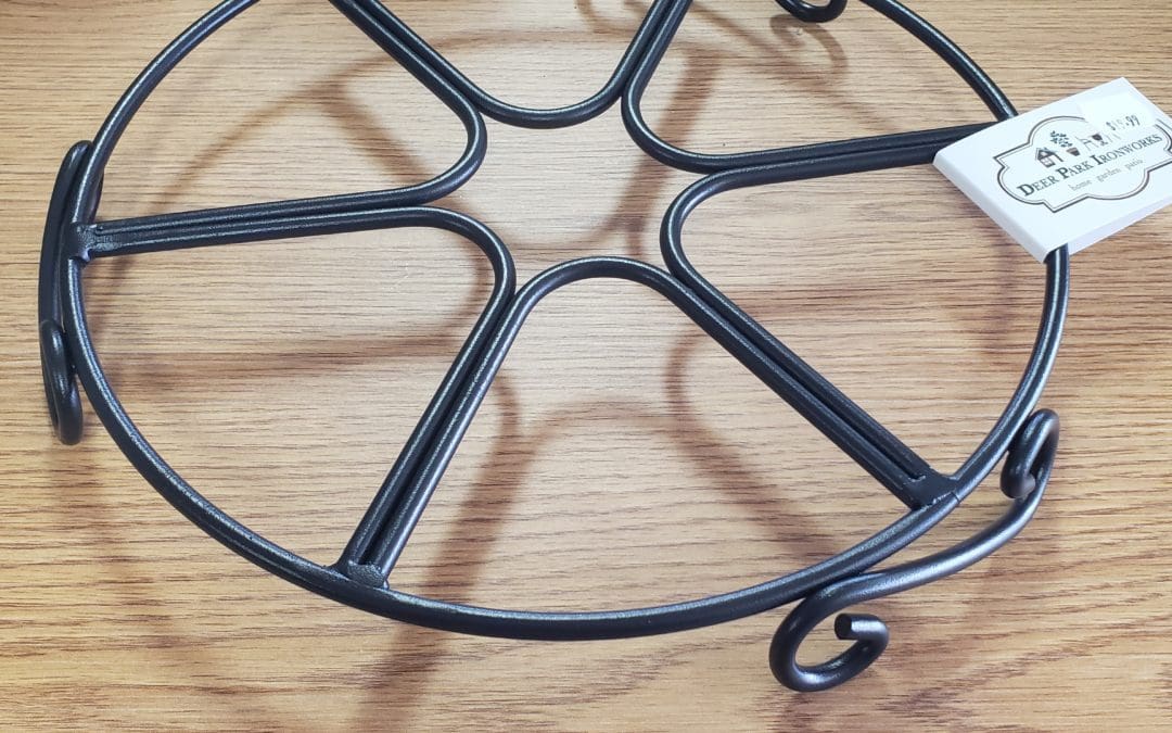 12″ Trivet Black