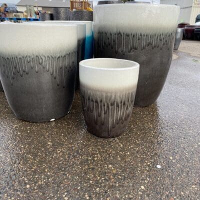 26 Inch Fusion Tall Tom Pltr Crackle Metalic White