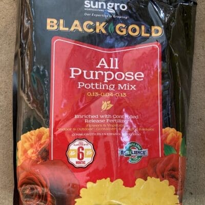 Bag_Soil Black Gold All Purpose Potting Mix 8qt