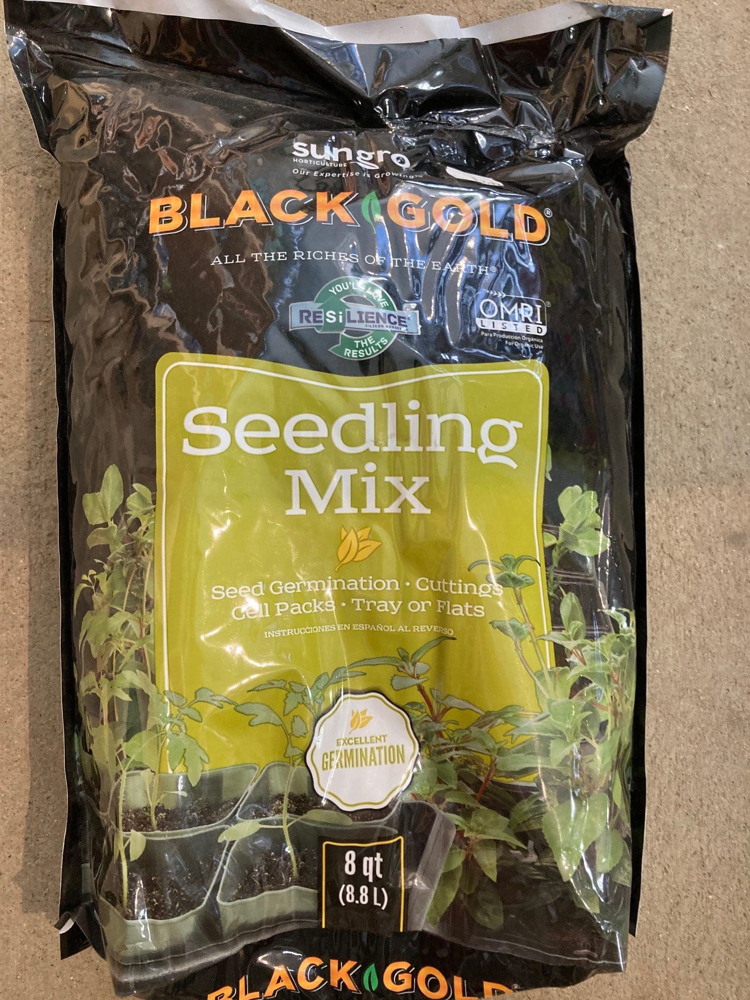 Black Gold Seeding Mix 8 Qt Pahl's Market Apple Valley, MN