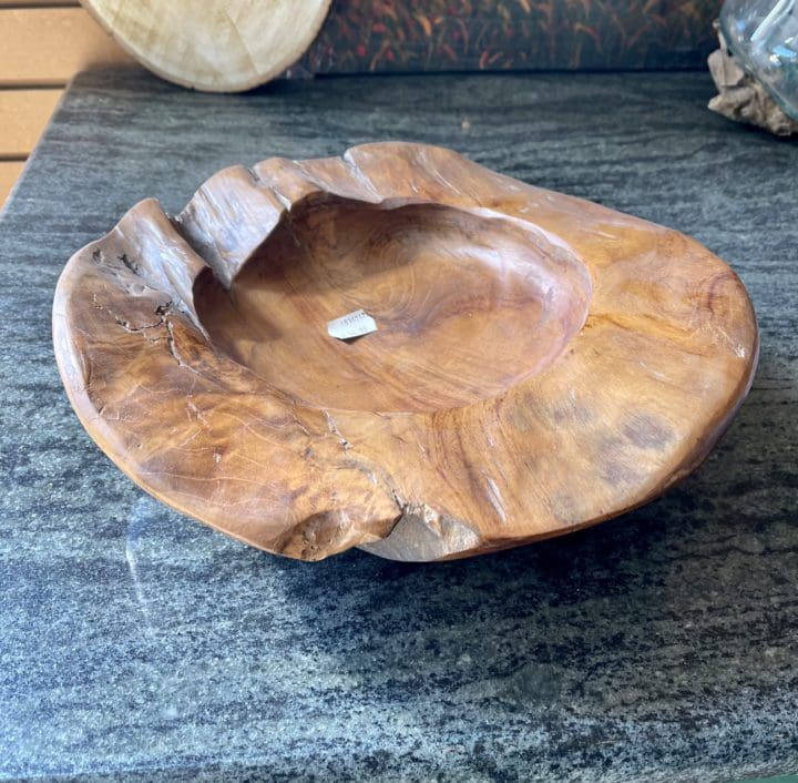 Habini Teak Bowl 10"