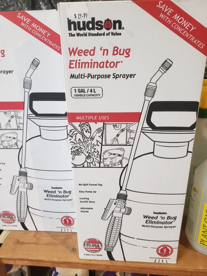 Hudson Sprayer 1 Gallon Weed And Bug Eliminator
