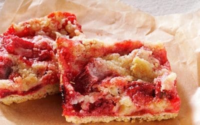 Gluten-Free Rhubarb Bars