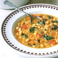 Swiss Chard and Chick-Pea Soup