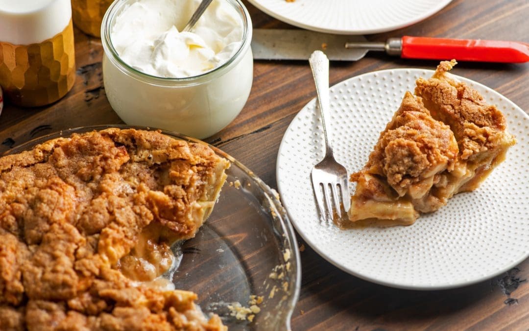 Amish Apple Pie Streusel