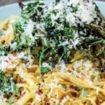 Spaghetti Squash with Chickpeas and Kale