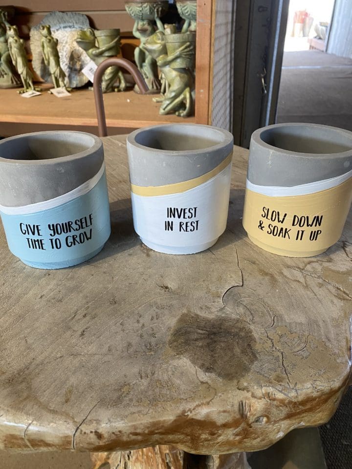 Assorted Ceramic Cups with Saying