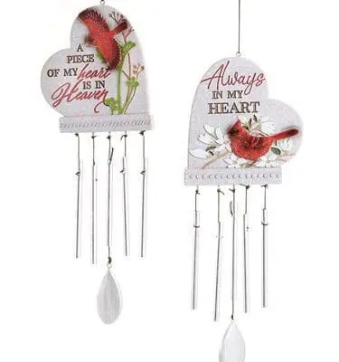 HEART CARDINAL CHIME