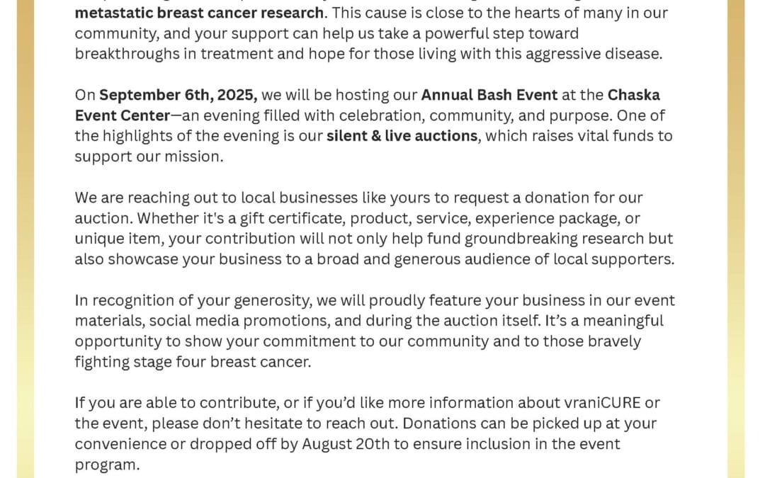 From Our Field to the Fight Against Breast Cancer