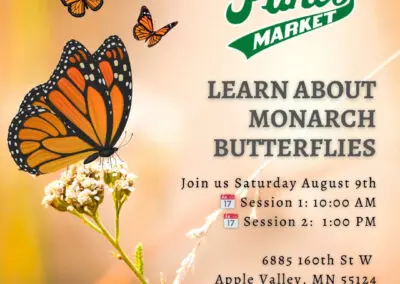 Monarch Butterfly Seminars at Pahl’s!