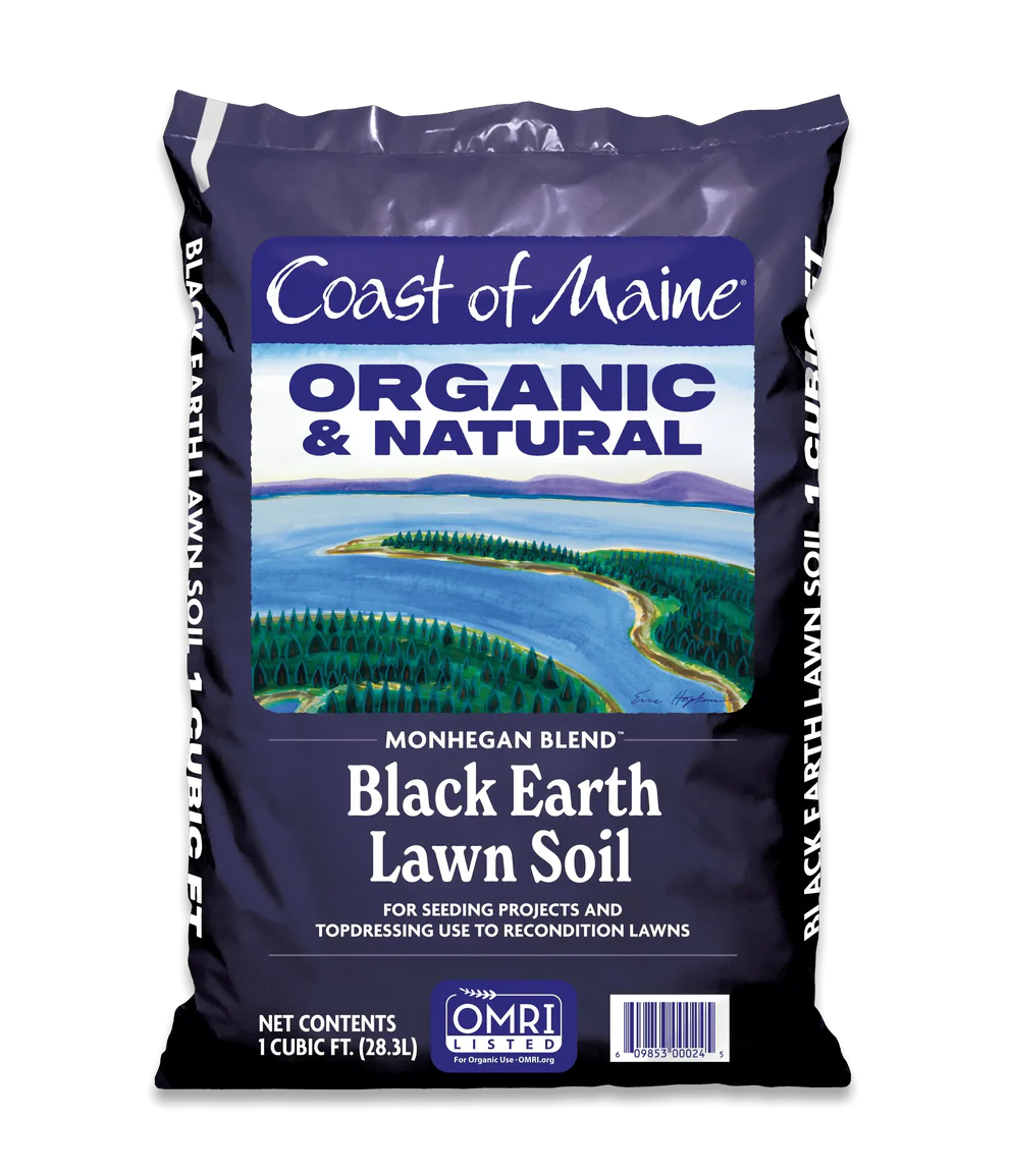 Coast of Maine Monhegan Blend Black Earth Lawn Soil