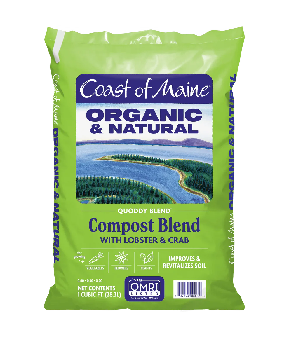 Coast of Maine Quoddy Blend Compost Blend with Lobster & Crab