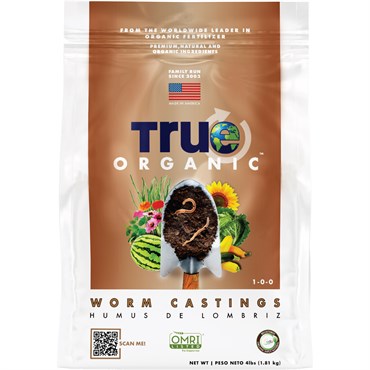 TRUE ORGANIC WORM CASTINGS 4#