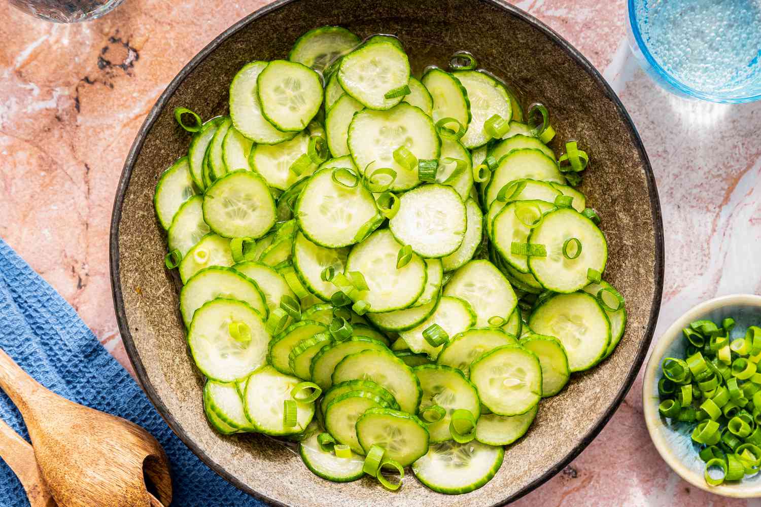 5 minute cucumber salad