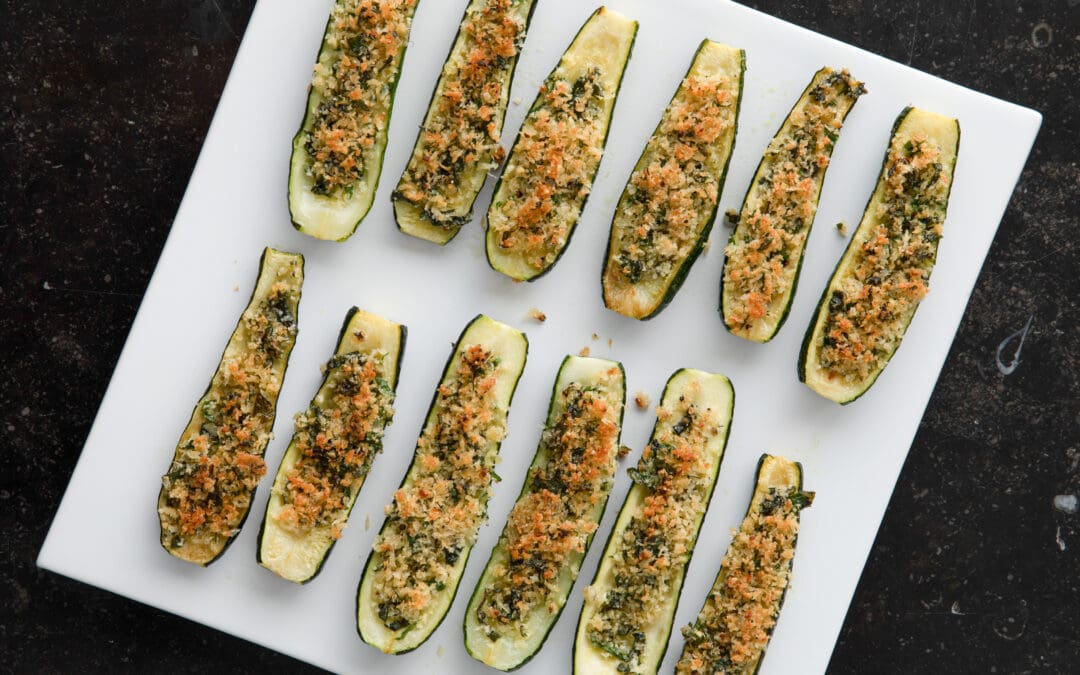 Parmesan Roasted Zucchini
